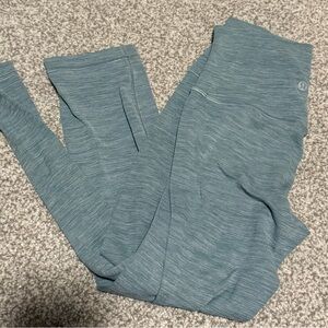Heathered Teal Active Leggings